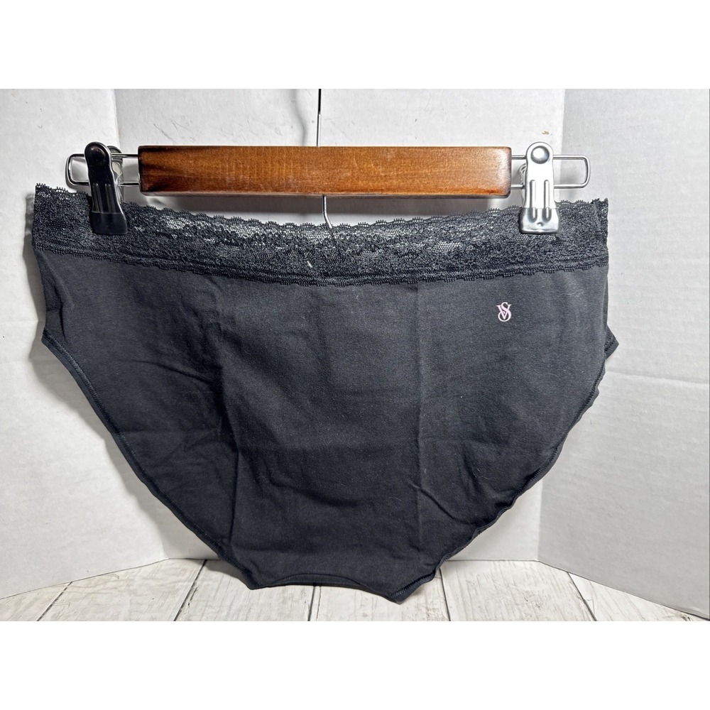 Victorias Secret Panty Large Black New Old Stock - Picture 5 of 7